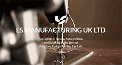 Desktop Screenshot of lsmanufacturing.com